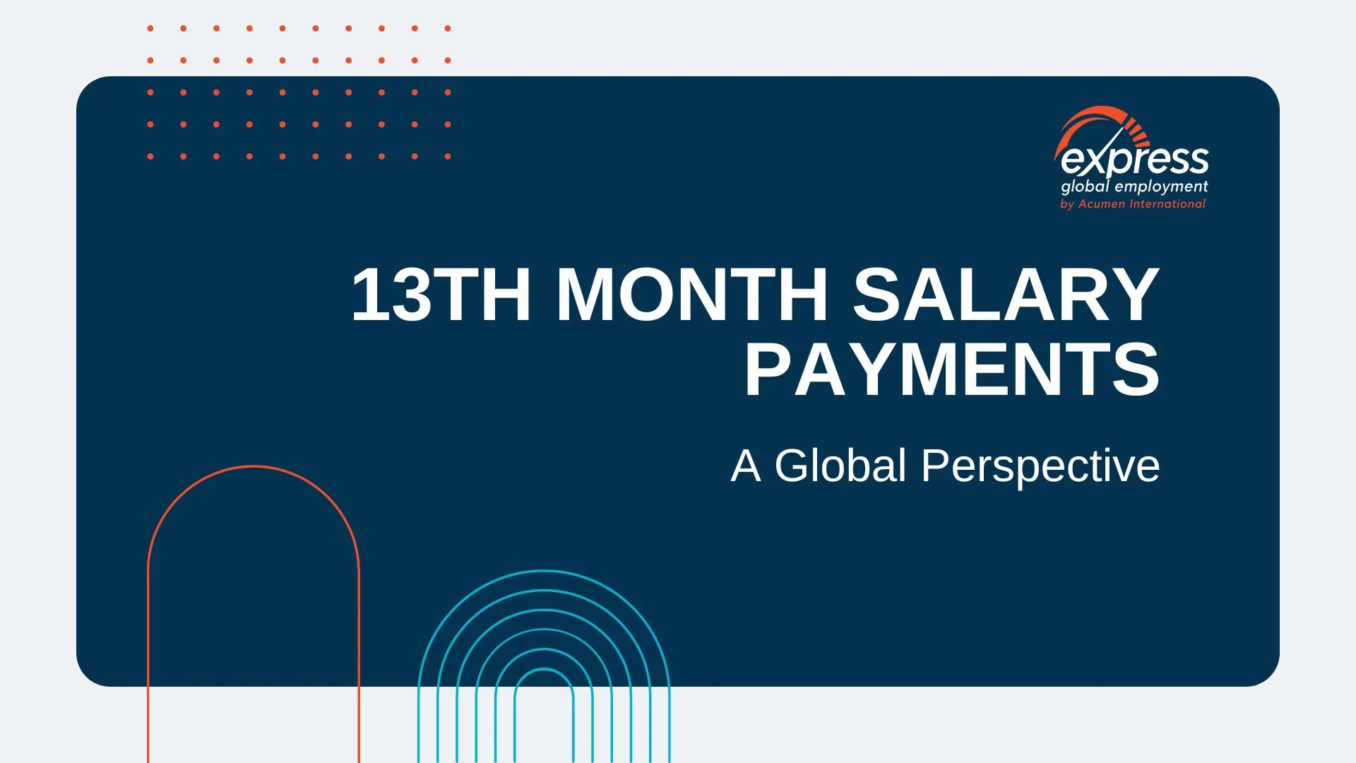 13th Month Salary Payments