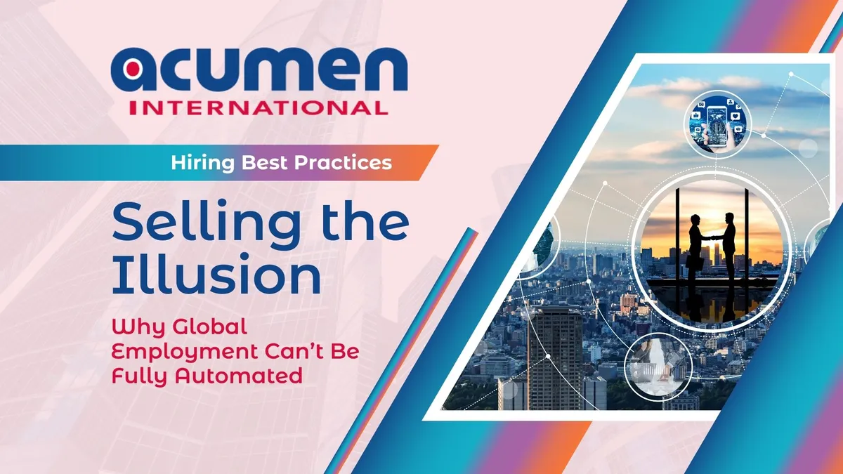 Why Global Employment Can’t Be Fully Automated