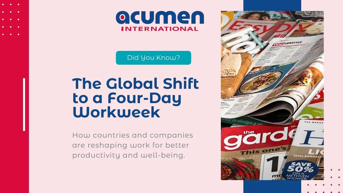 Four-Day Workweek: Insights for Global Employers