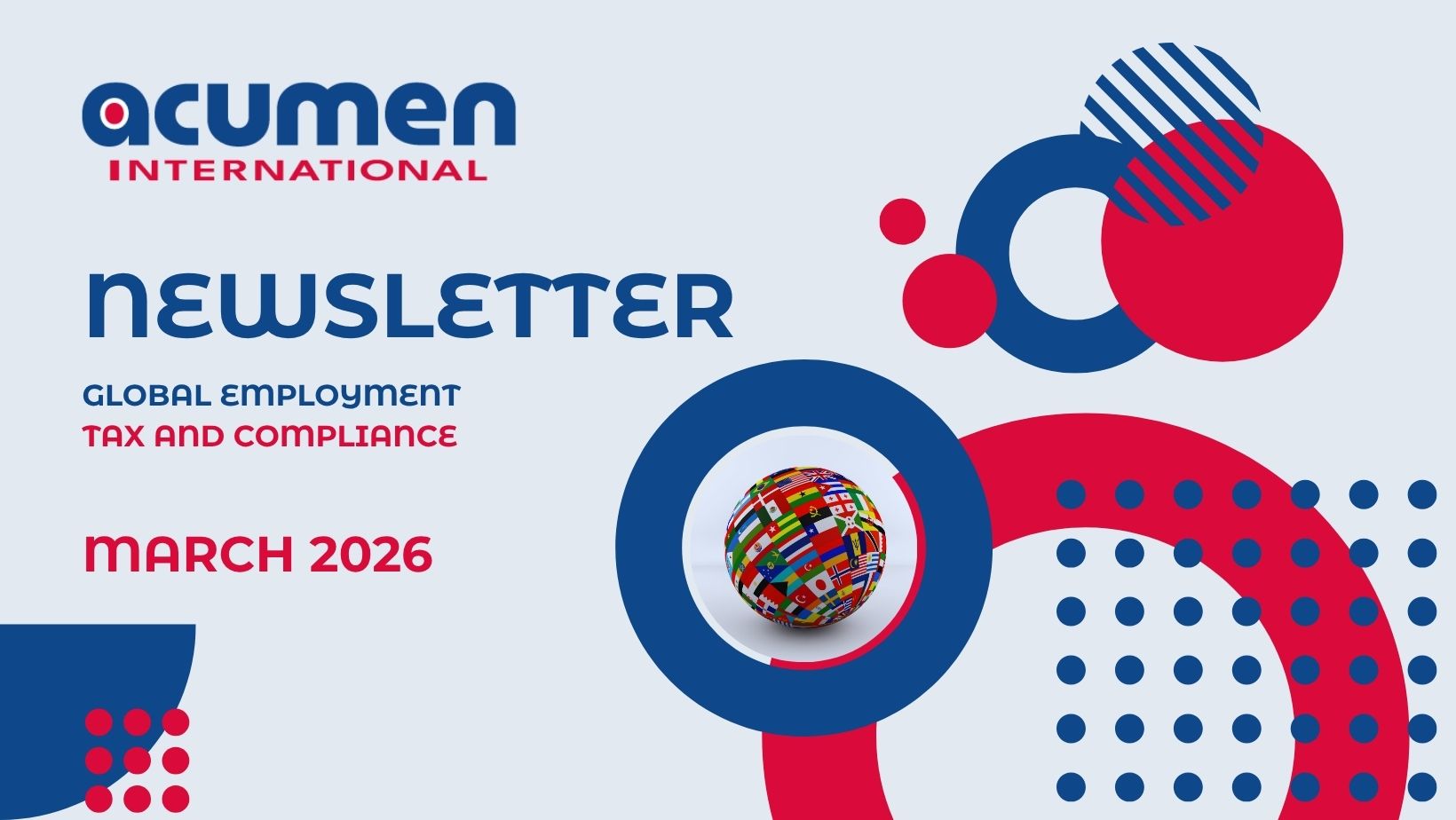 Global Employment Tax and Compliance Newsletter March 2026